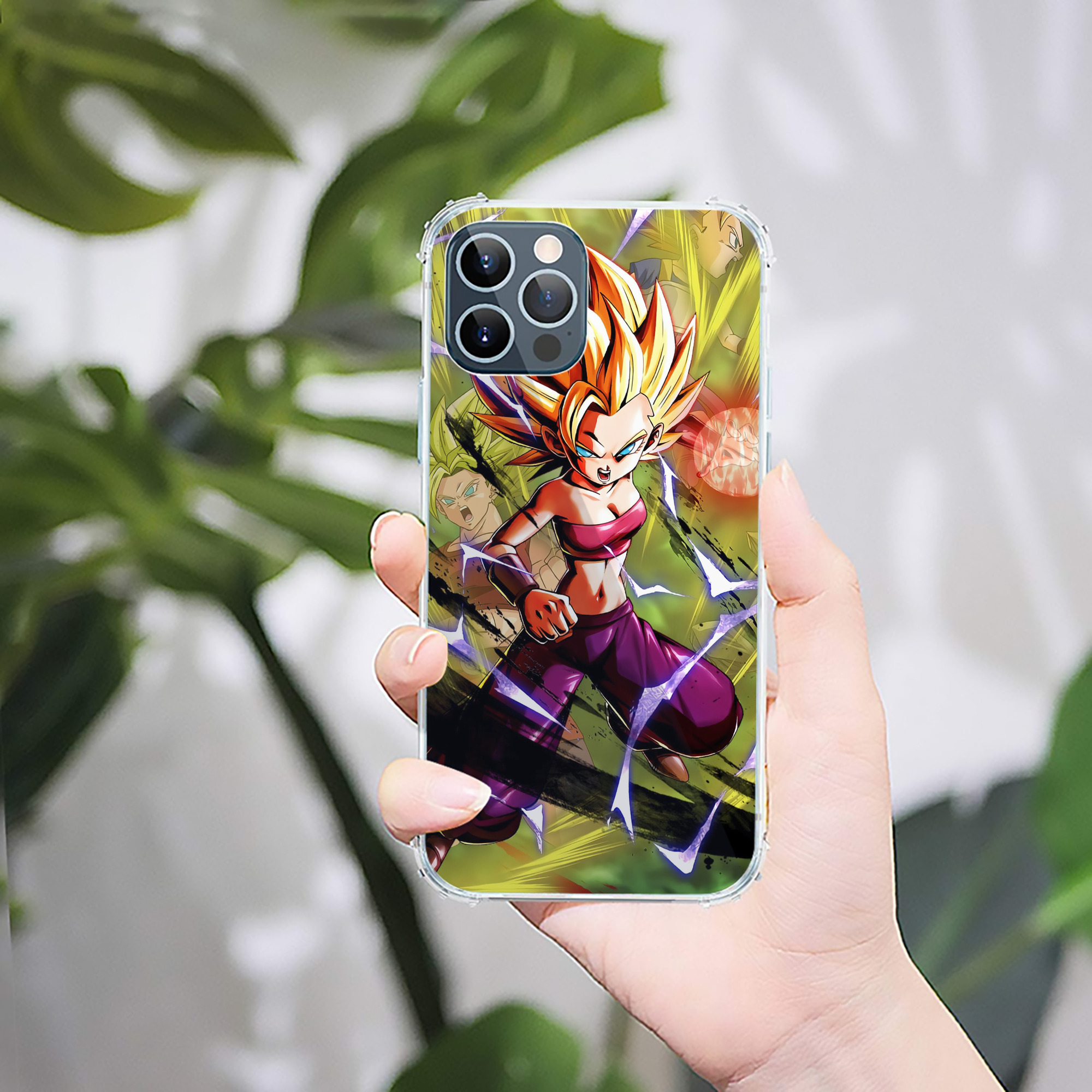 （画像用） ドラゴンボール DRAGON BALL 【iPhone 12シリーズ対応】透明スマホケース（クリアソフトケース）